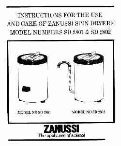 Zanussi Clothes Dryer SD 2801-page_pdf